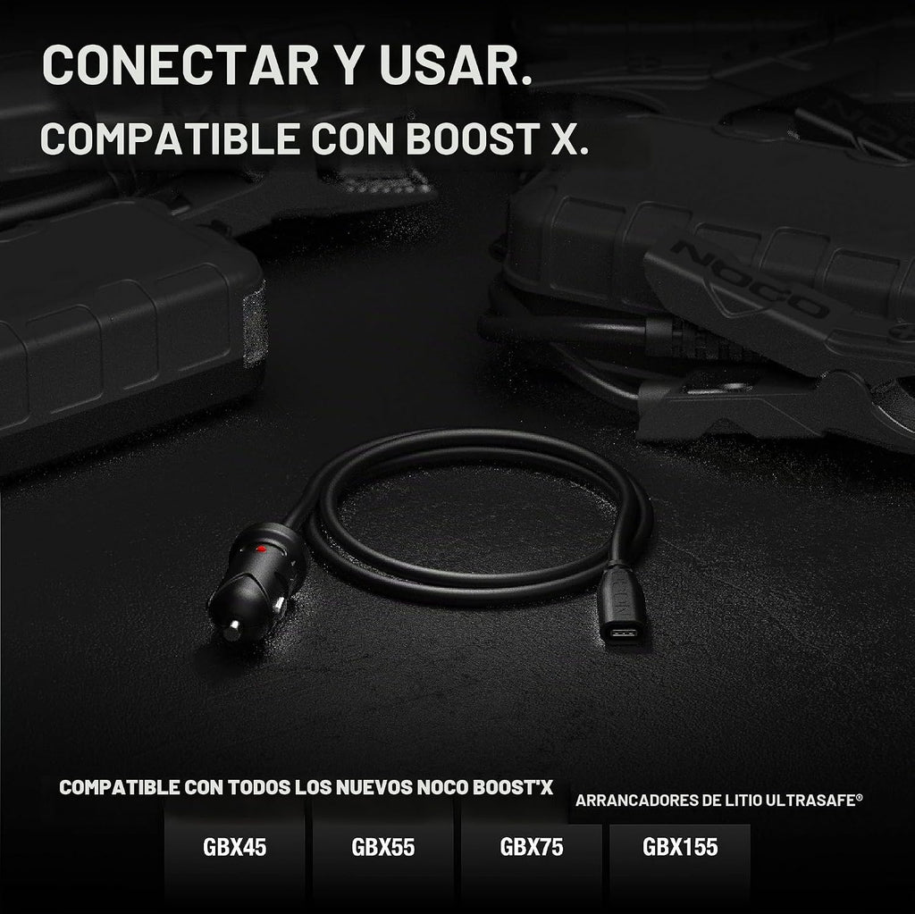 NOCO GBC011 Boost X 65W 12V Cargador de coche para arrancadores de...
