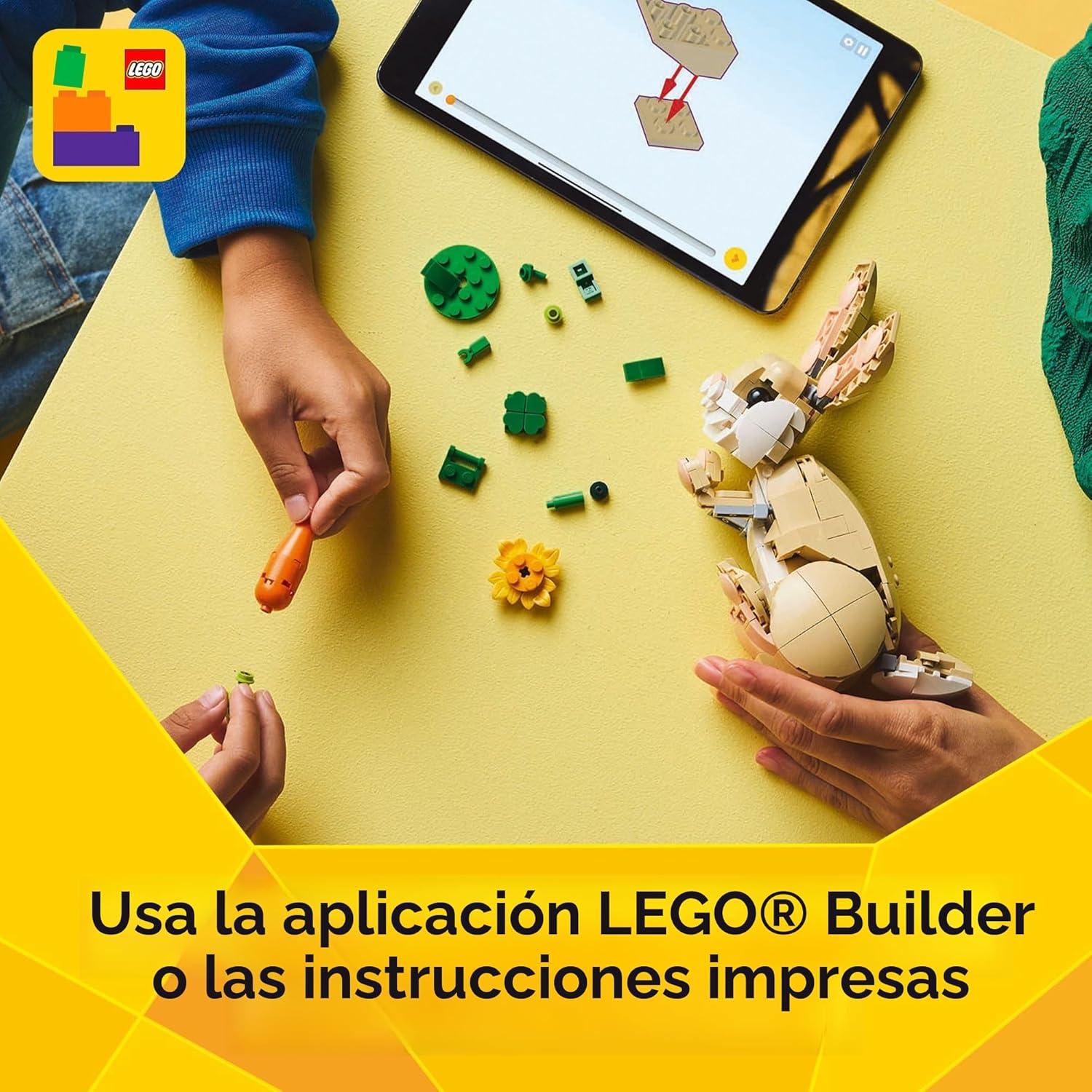 LEGO Creator 3 en 1 Juguetes Lindo Conejo - Juego de Construcción c...