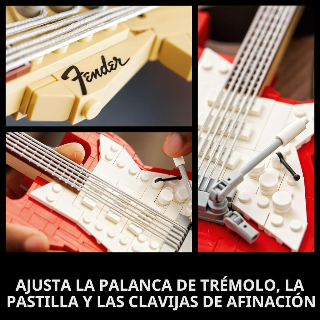 LEGO Ideas Fender Stratocaster 21329 Kit de construcción; genial id...