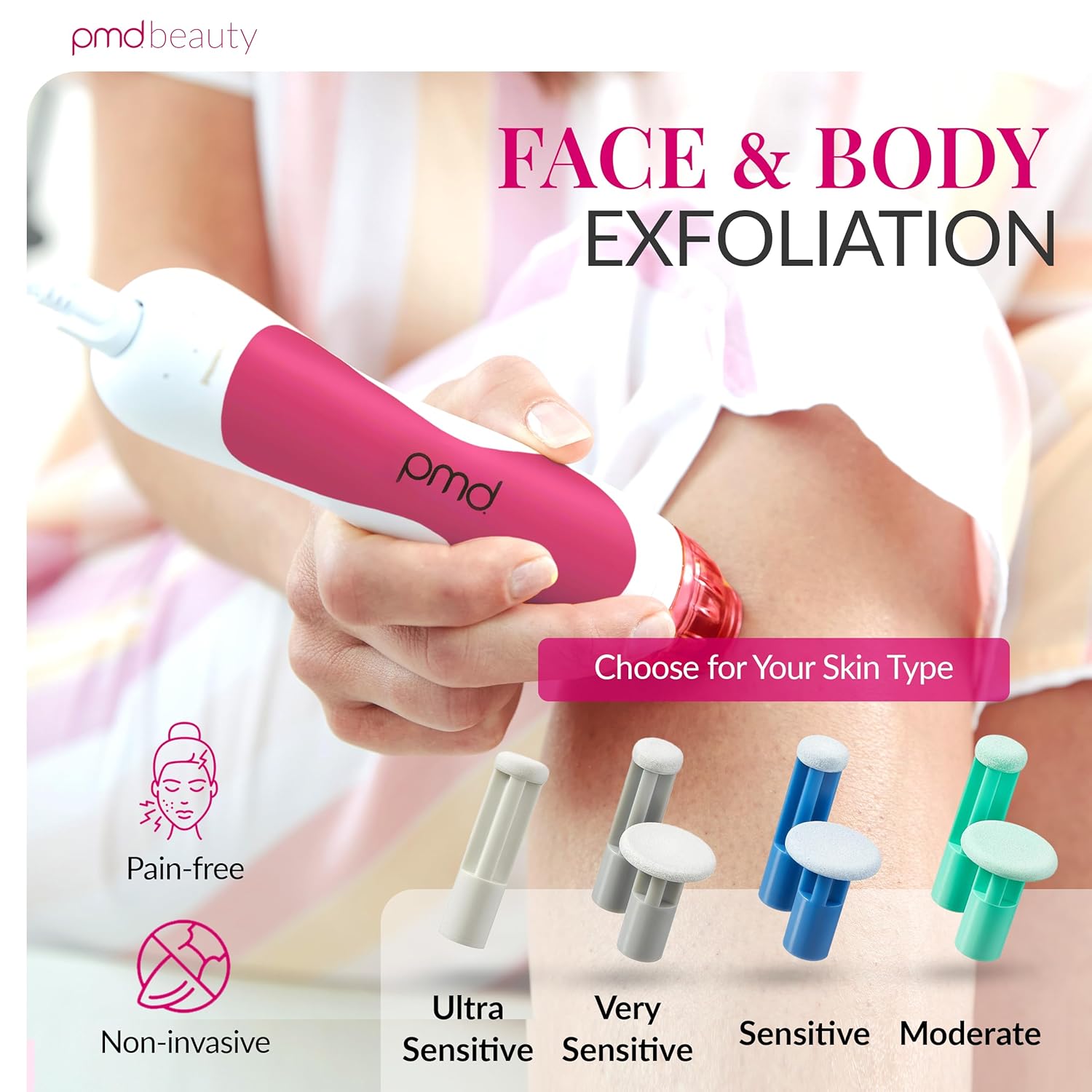 PMD Beauty Personal Microderm Classic - Uso en el hogar, herramient...