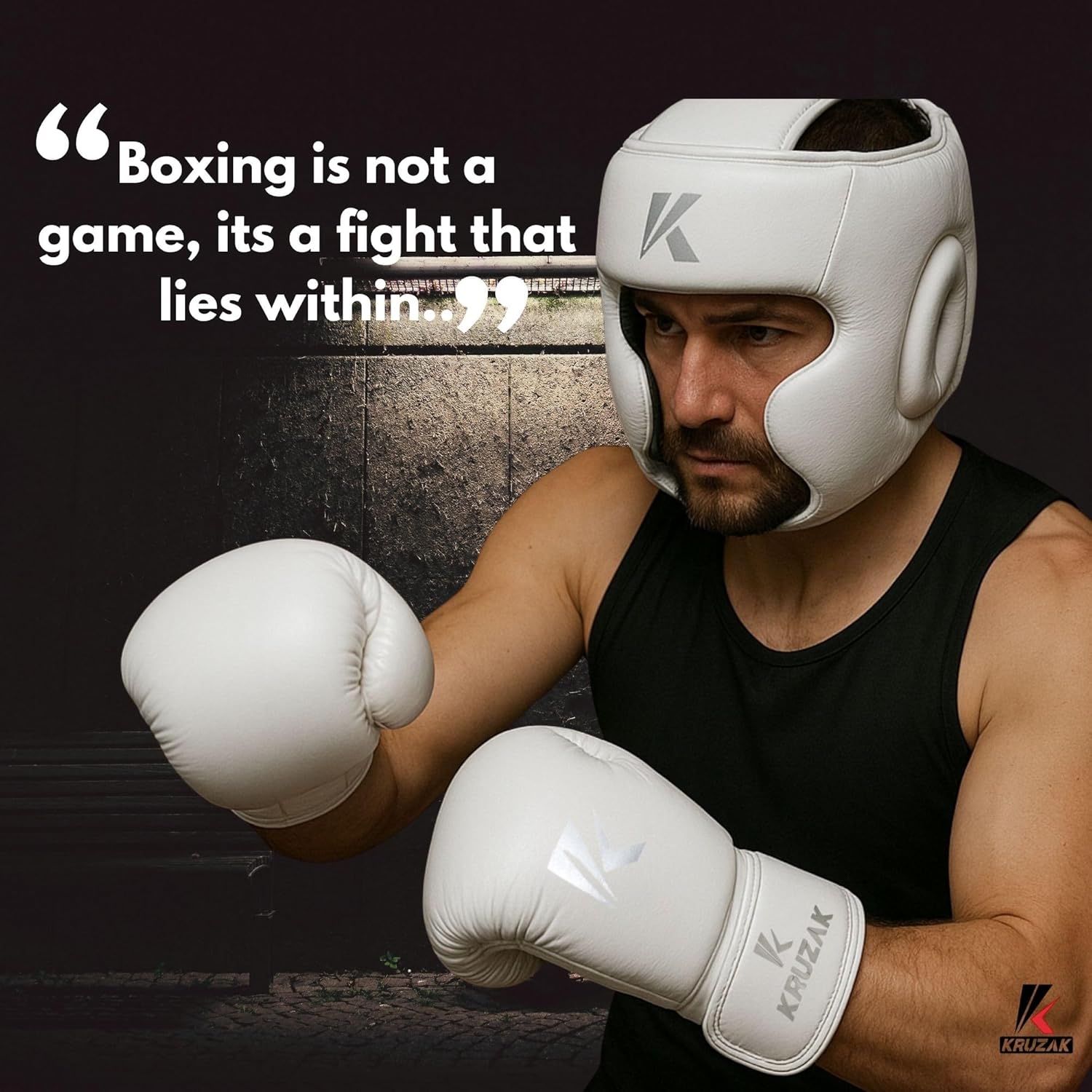 KRUZAK - Guantes de boxeo para hombres y mujeres, ideales para kick...