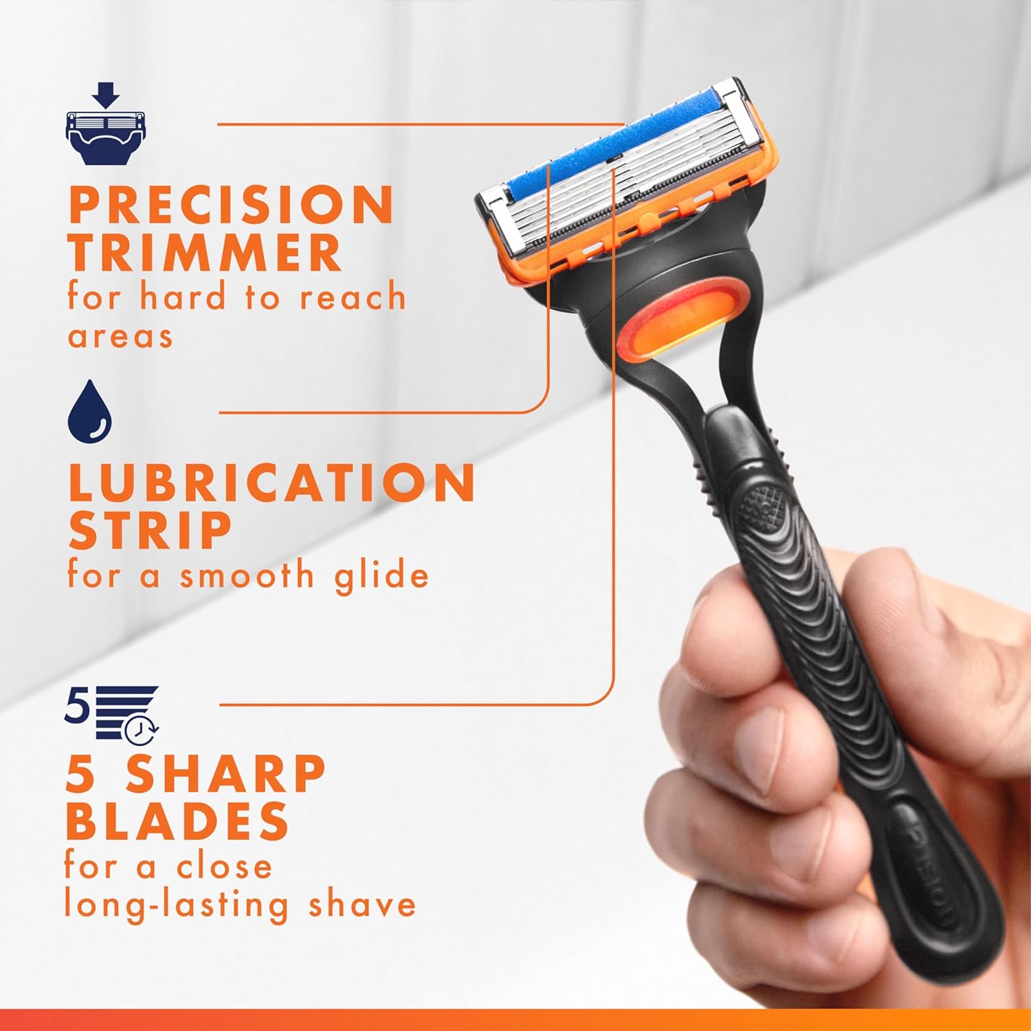 Gillette Fusion5 y ProGlide - Recambios de cuchillas de afeitar par...