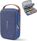 Luxtude Estuche para cortapelos, maletines portátiles de viaje para...