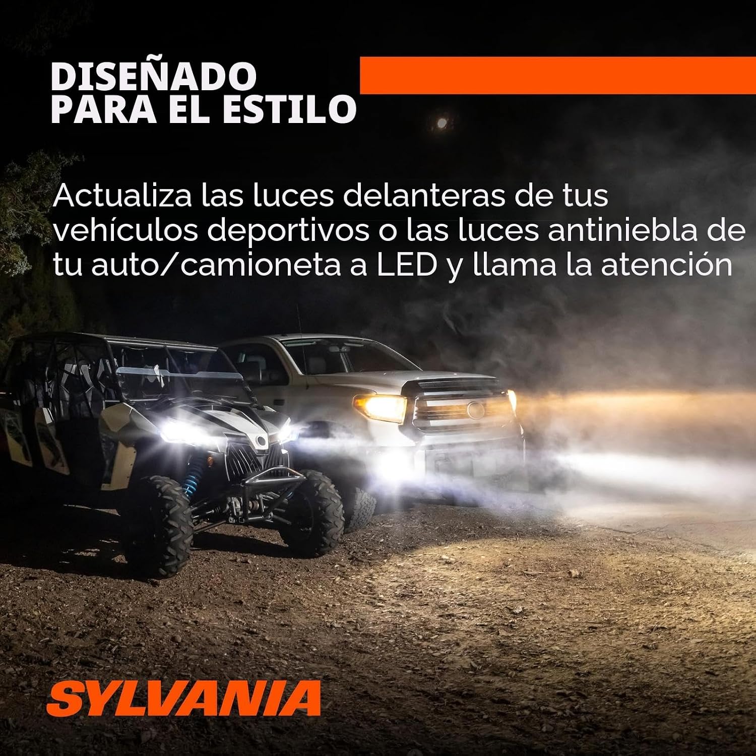 SYLVANIA H11 LED Ultra - Luces antiniebla para coches y camiones -...