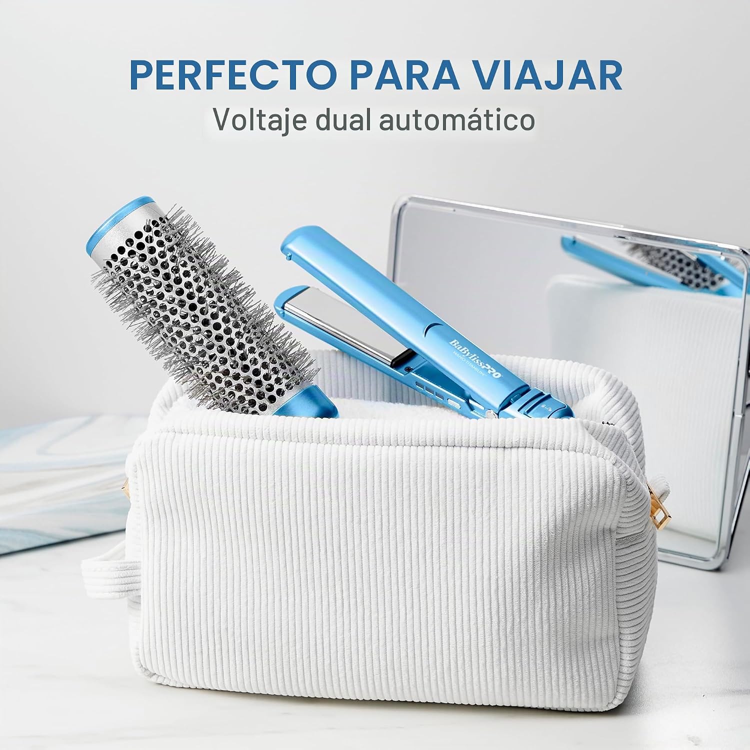 LAS HERRAMIENTAS COMPACTAS BaBylissPRO® Nano Titanium™ brindan máxi...