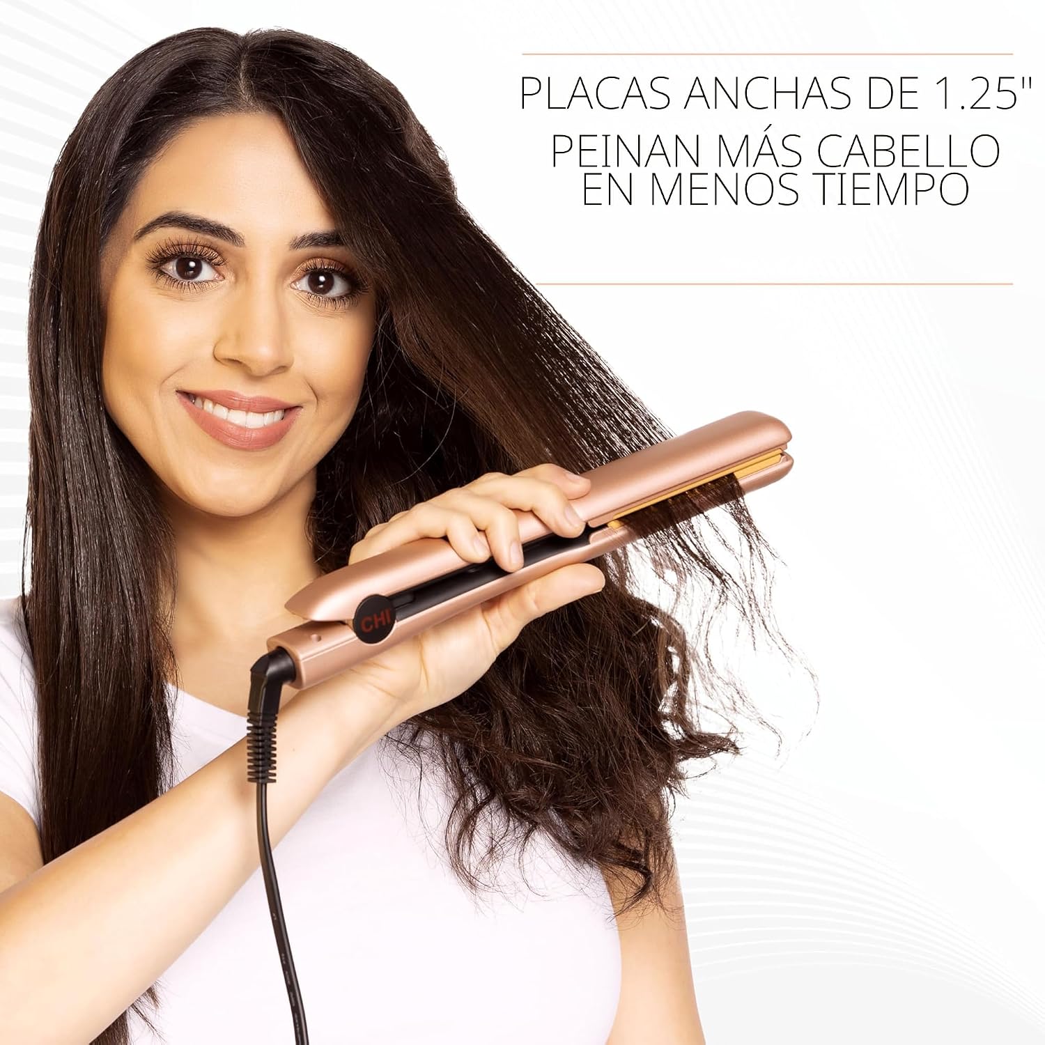 CHI Plancha de pelo original, placas flotantes de cerámica para un...