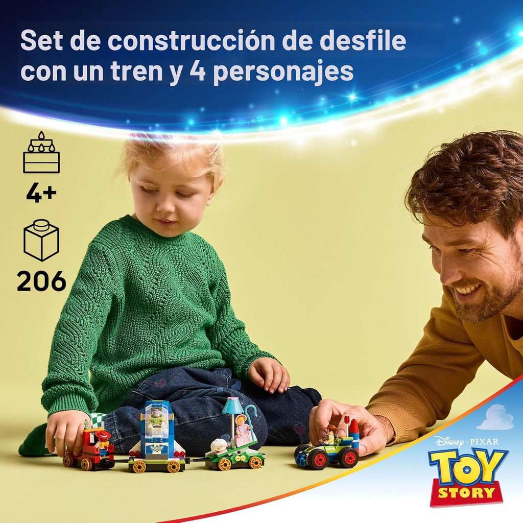LEGO Disney y Pixar Toy Story Celebración Tren y Coche RC Juguete p...