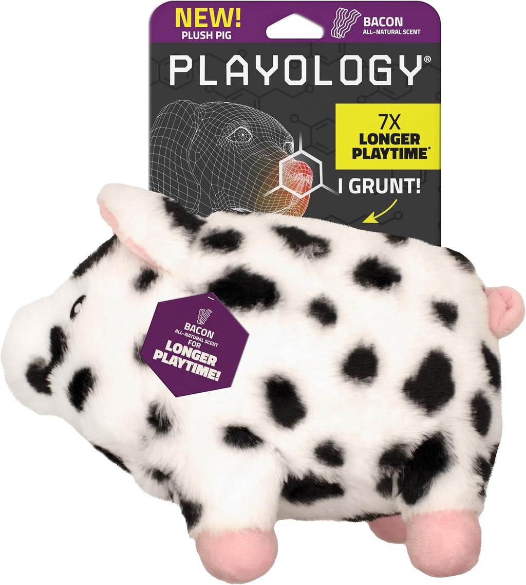 Juguetes para Perros Playology | Juguete de Peluche Cerdo Animal de...
