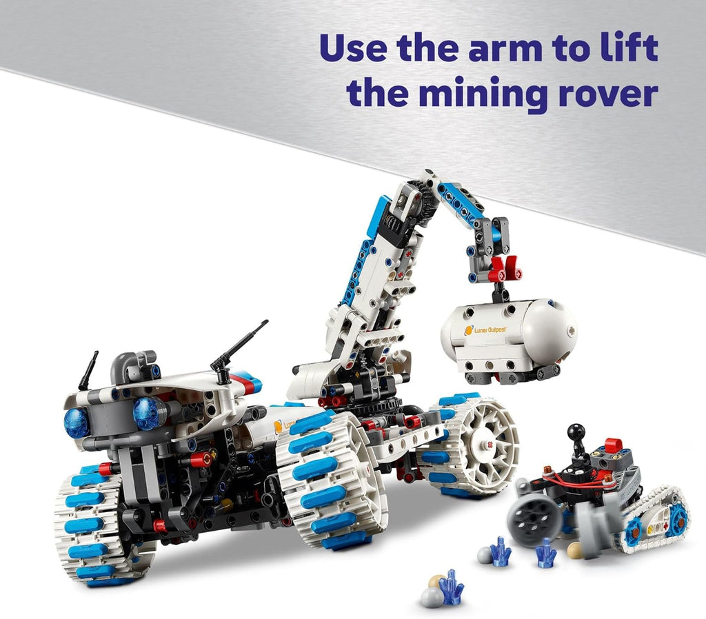 LEGO Technic Lunar Outpost Moon Rover - Juguete de construcción de...