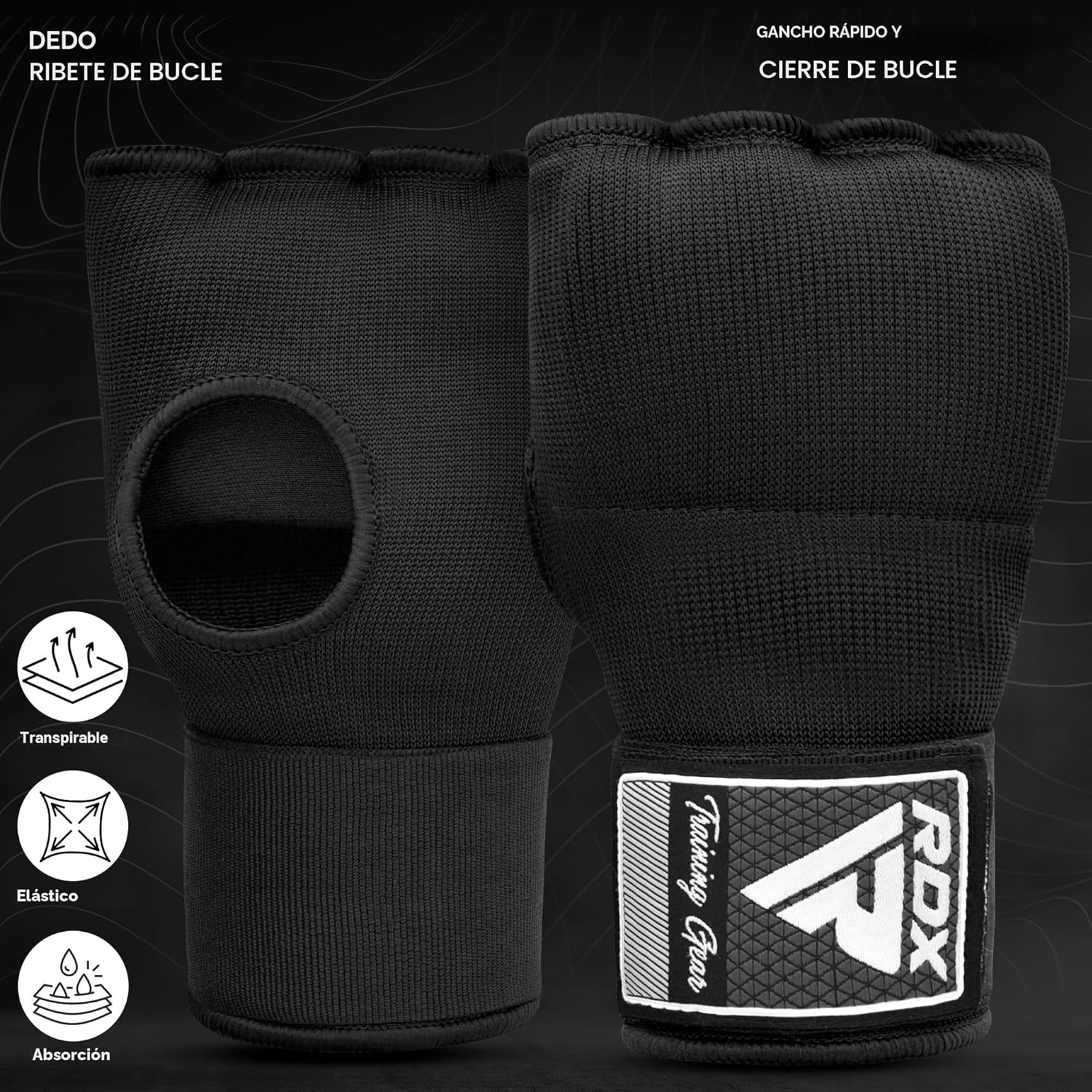 RDX - Guantes de boxeo con acolchado de gel, para hombres y mujeres...