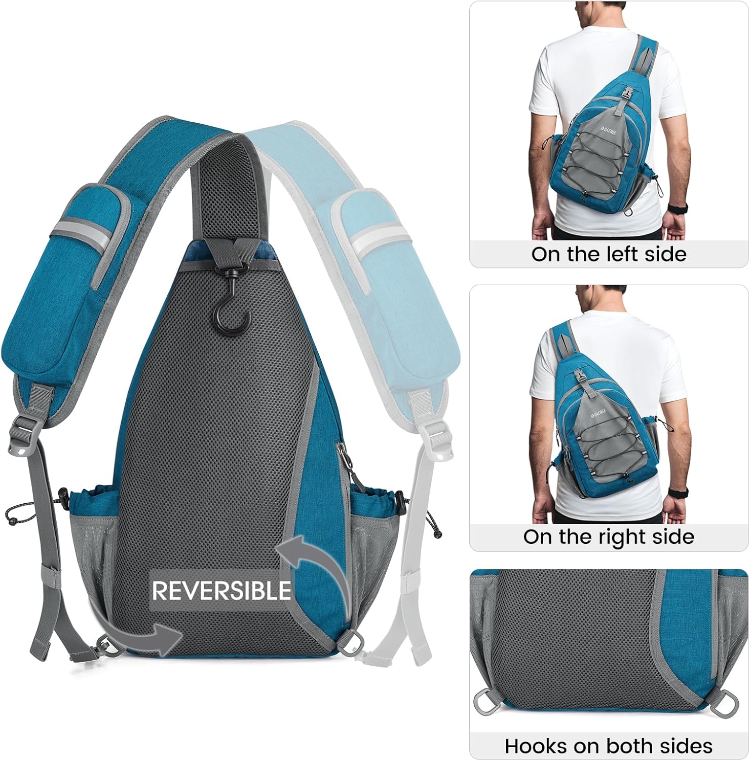 G4Free Pickleball Bag, bolso bandolera para hombres y mujeres, moch...