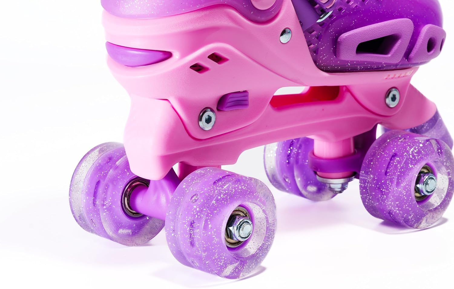 LKD Patines de ruedas para niños y niñas, 4 tamaños, ajustables, co...