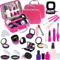 TEPSMIGO Paquete de 2 kits de maquillaje de simulación para niñas,...