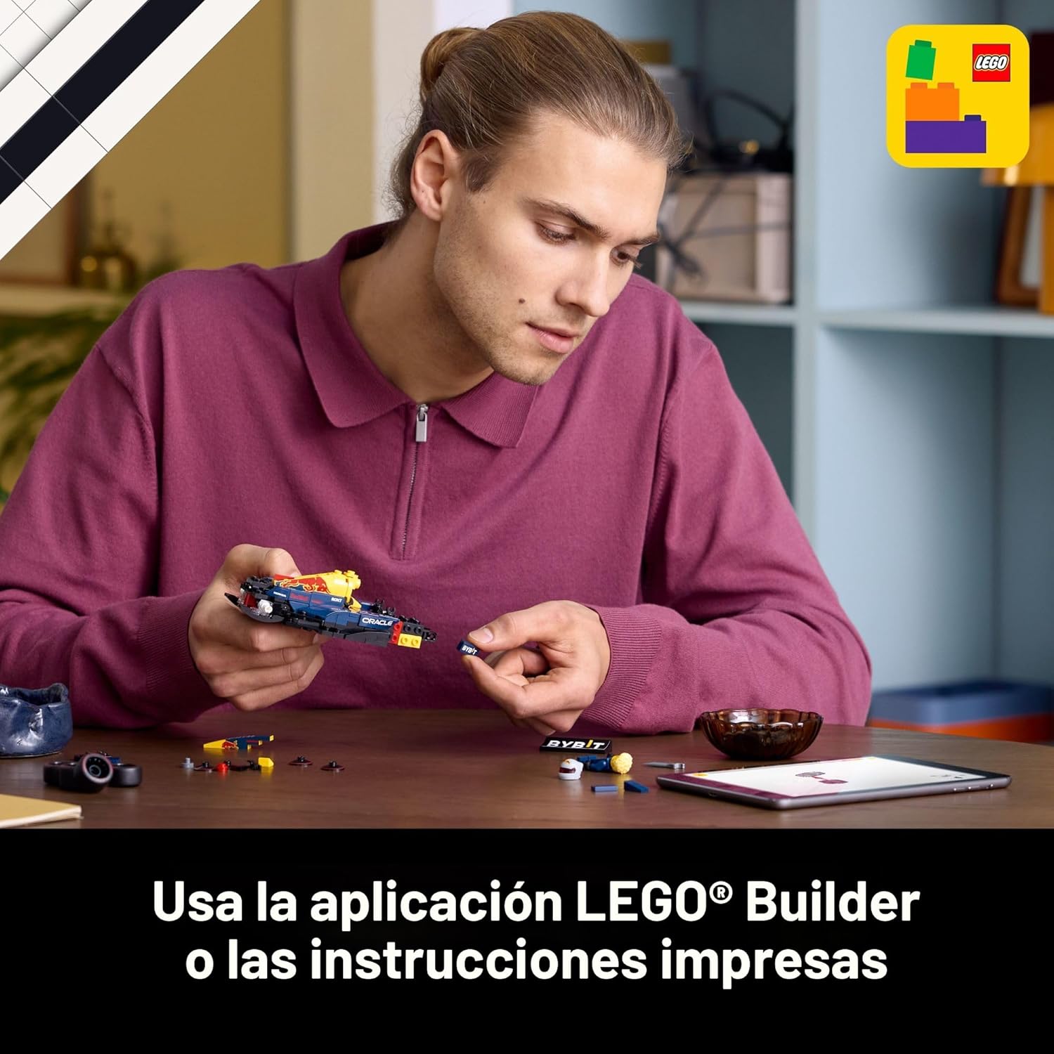 LEGO Speed Champions Oracle Red Bull Racing RB20 F1 modelo de coche...