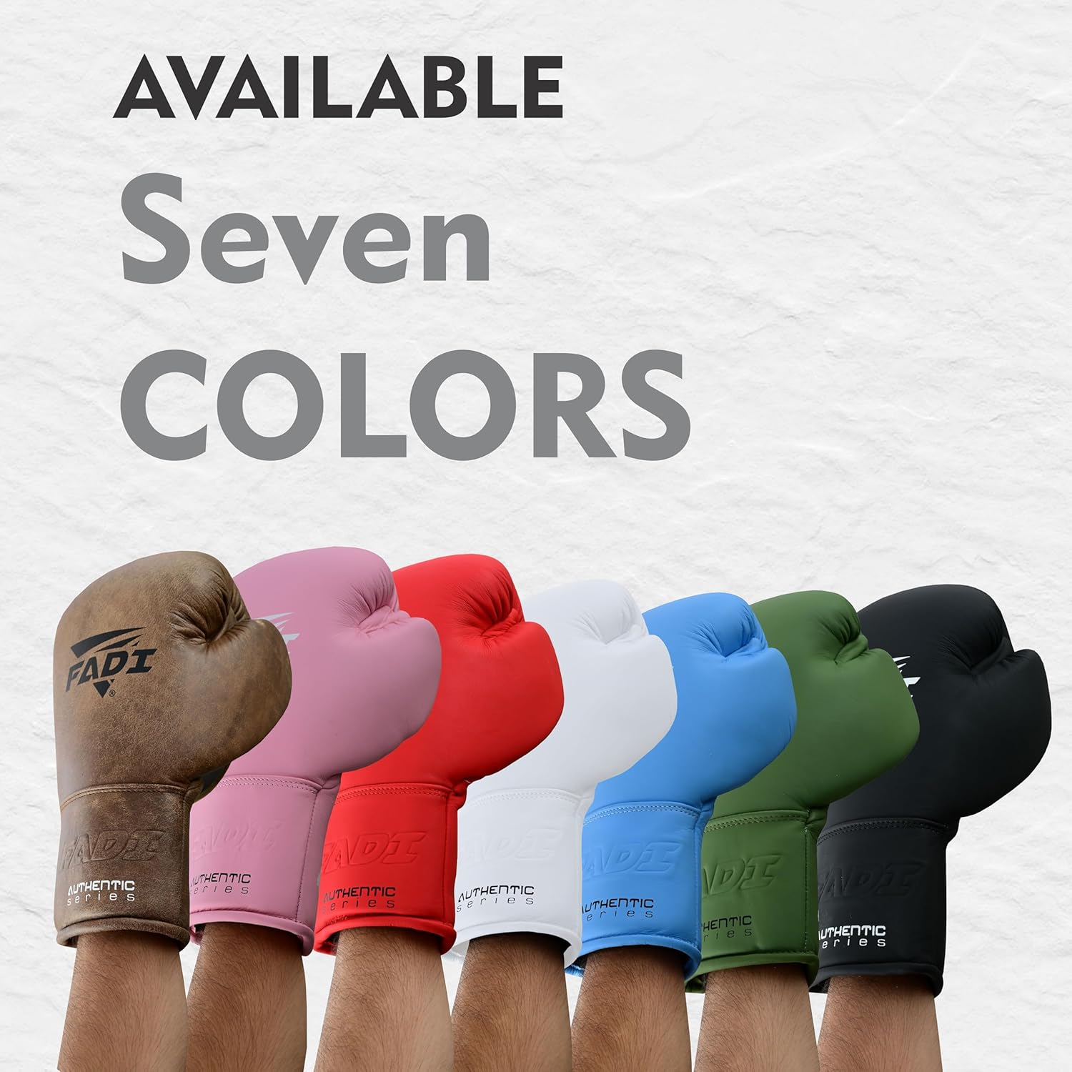 Fadi Sports Authentic Series A2 - Guantes de boxeo de cuero de vaca...