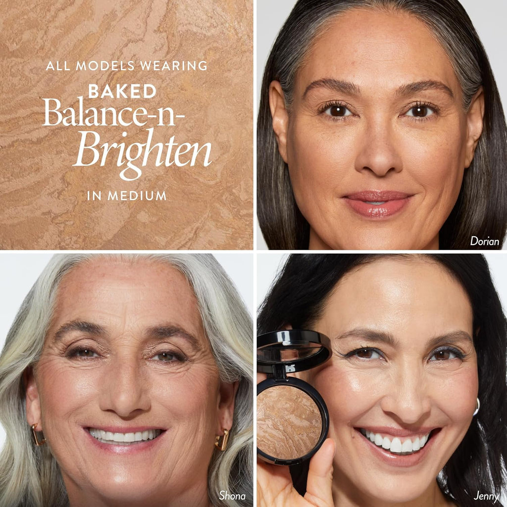 LAURA GELLER NEW YORK Baked Balance-n-Brighten Base con Brocha Kabu...
