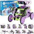 Sillbird Kit de robot de construcción solar, regalo STEM para niños...