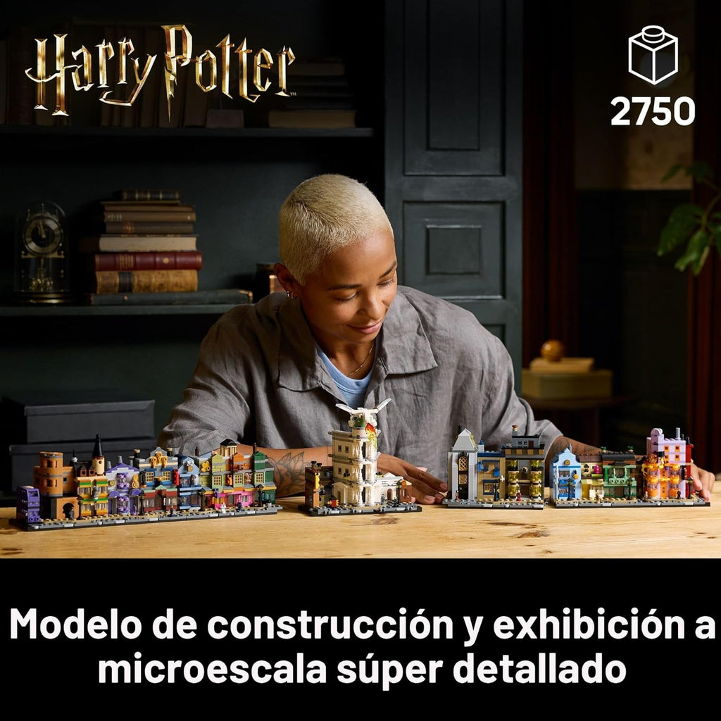 LEGO Harry Potter Diagon Alley Wizarding Shops Juego de construcció...