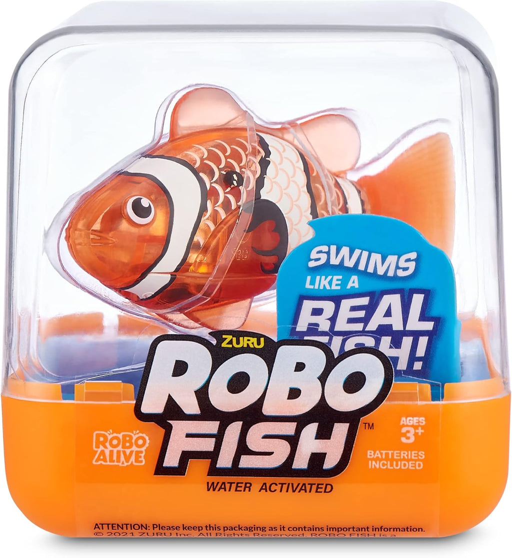 Robo Alive Robo Fish Series 2 (verde azulado + naranja 2 unidades)...