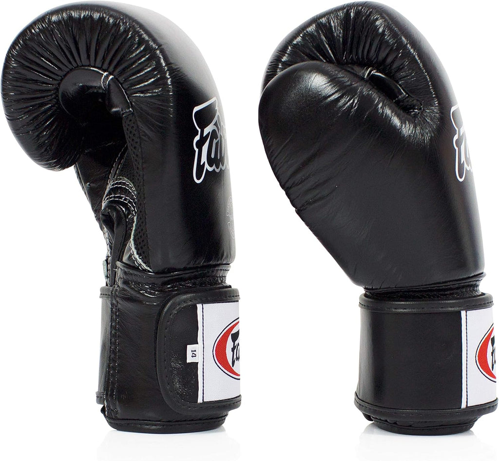 Fairtex BGV1BR - Guantes de boxeo transpirables de Muay Thai para h...