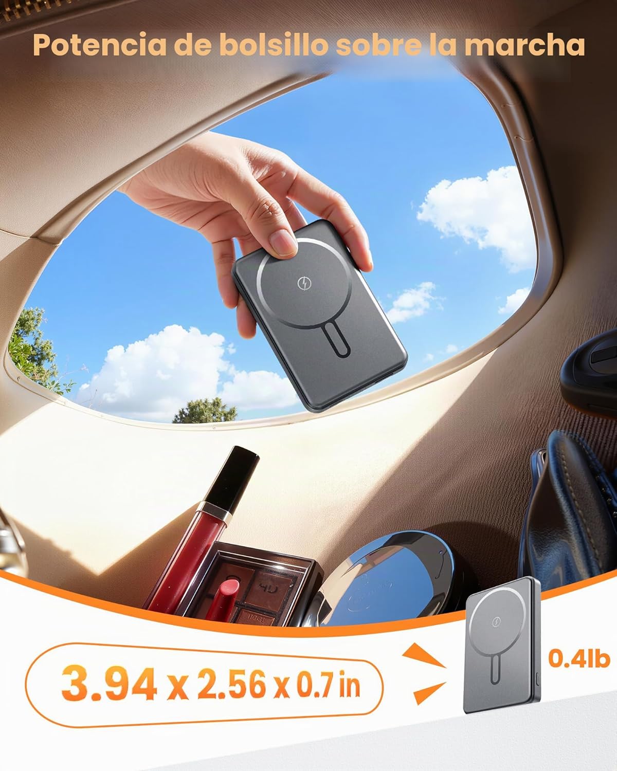 COOAV - Paquete de batería Magsafe de 12000 mAh, banco de energía m...