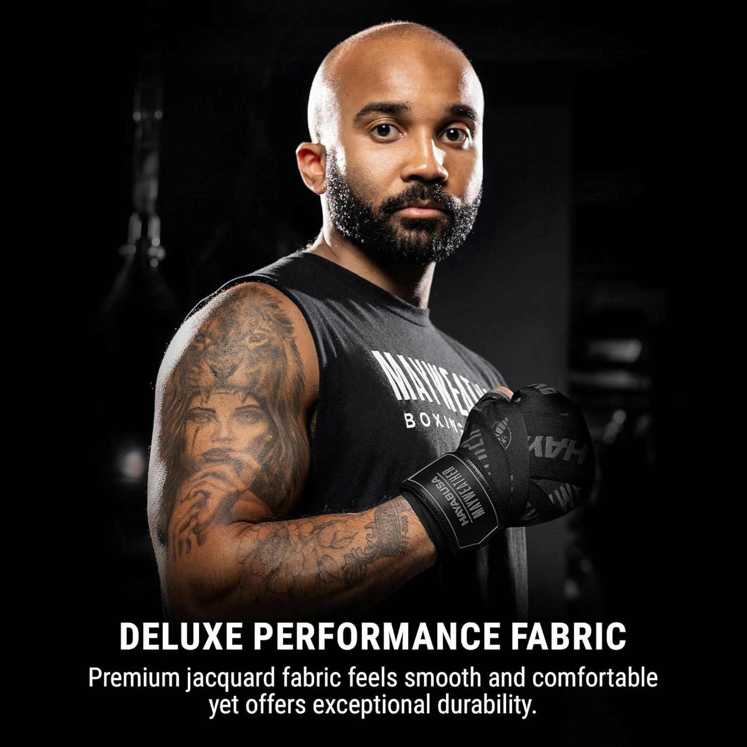 Hayabusa Mayweather Deluxe - Vendas de mano para hombres y mujeres,...