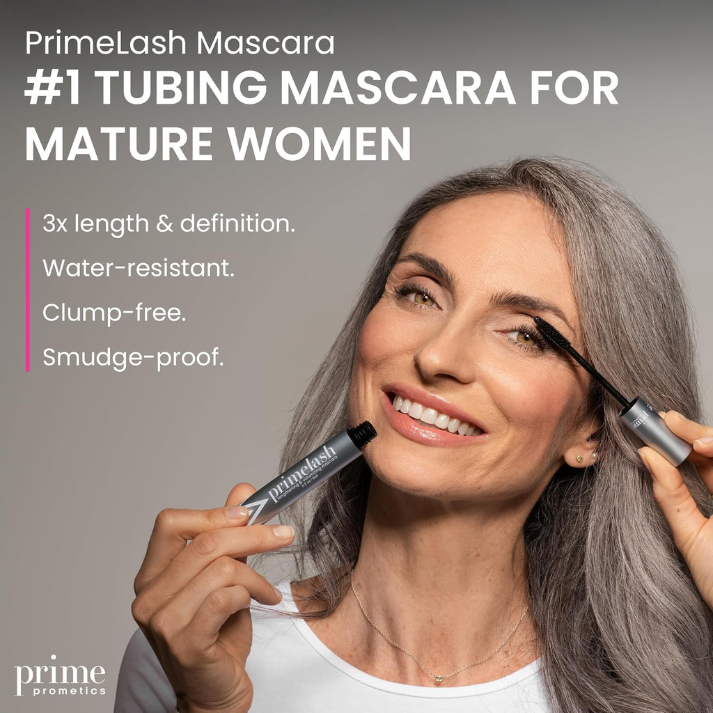 Prime Prometics Máscara PrimeLash para mujeres mayores, voluminizad...