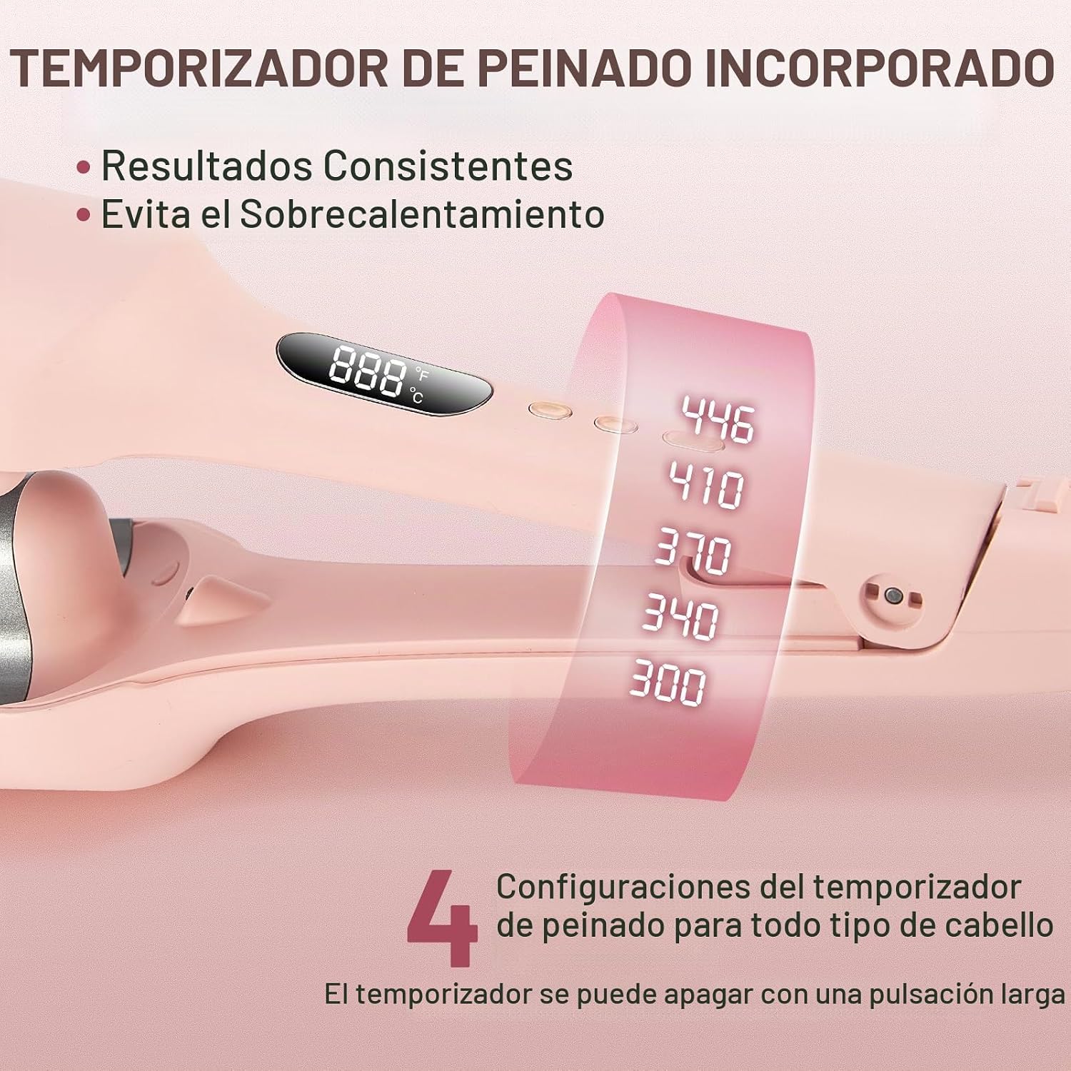Tieumioe Beach Waver - Plancha rizadora para mujer de 1.25 pulgadas...
