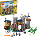 LEGO Creator 3 en 1 - Juguete de castillo medieval que se transform...