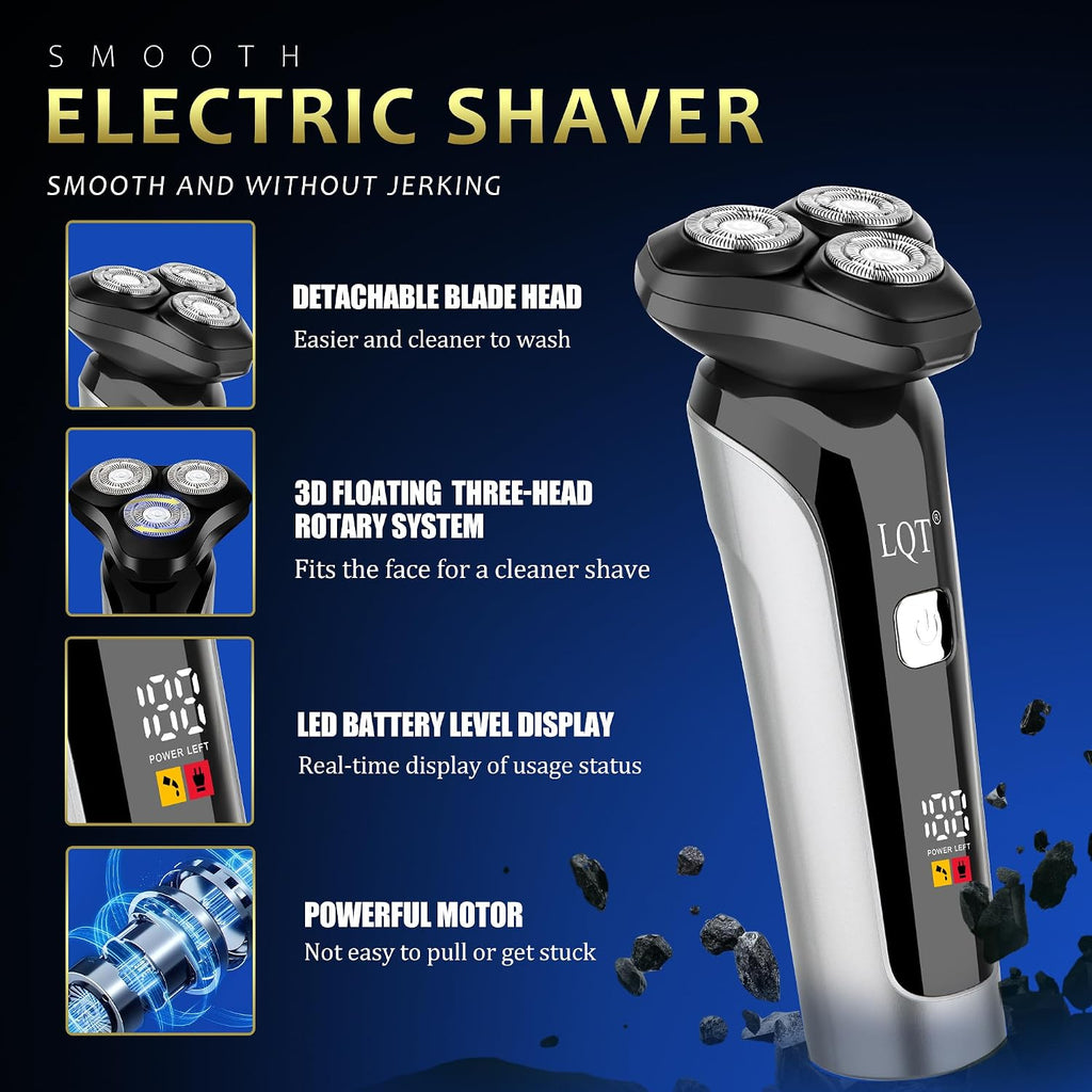 LQT Kit de peluquero profesional para hombres, cortadora de pelo in...