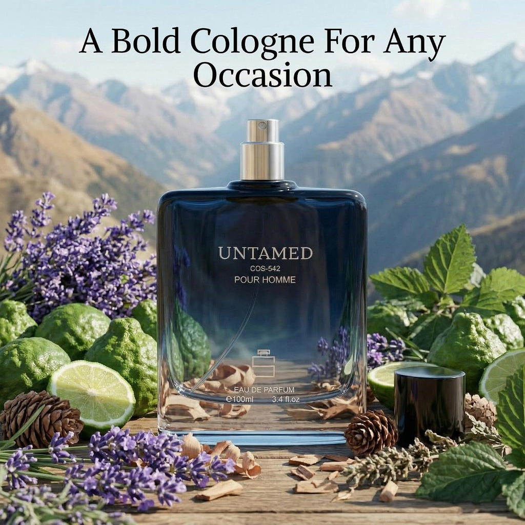 UNTAMED para hombres inspirado en Sauvage, colonia fresca, aromátic...