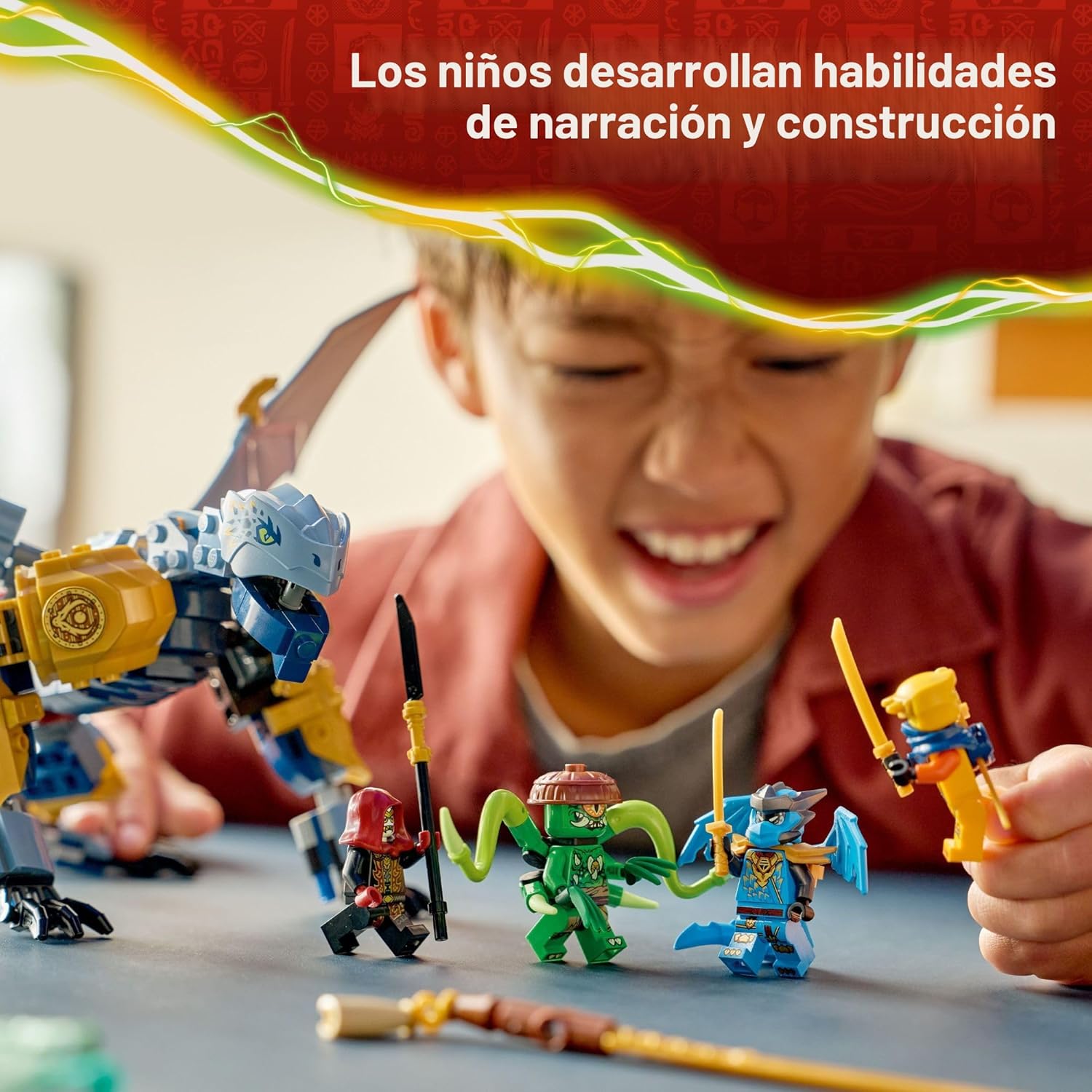LEGO NINJAGO - Juguete de construcción de batalla de Ninja Dragon R...