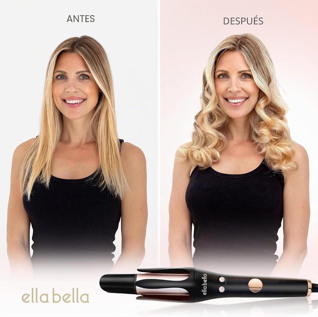 ELLA BELLA® Rizador giratorio automático, rizador automático para c...