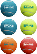 Outward Hound Squeaker Ballz - Pelotas de tenis chirriantes para pe...