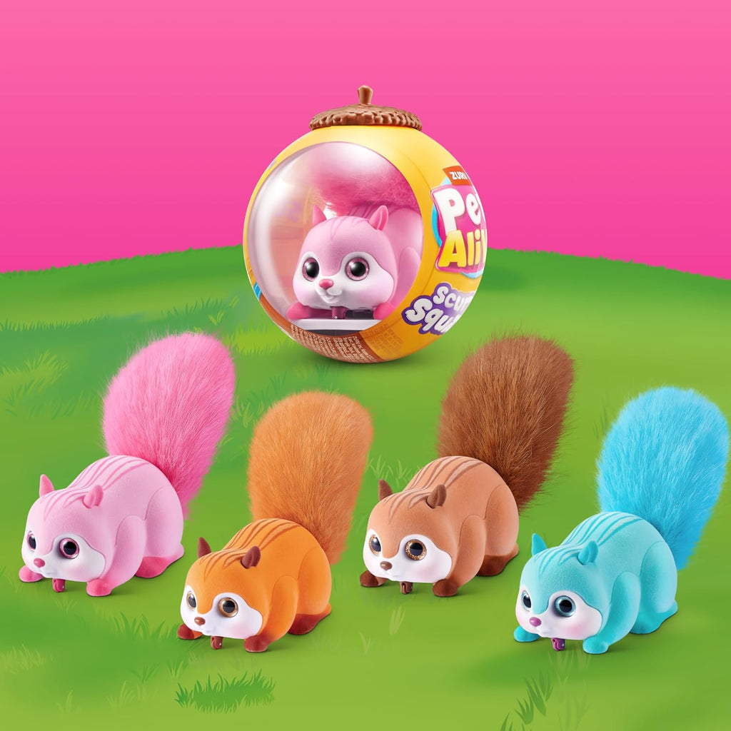 Pets Alive Scurry'n Squirrel (azul + naranja) Paquete de 2 por...