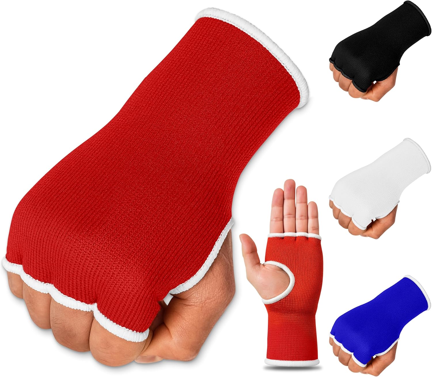 DXM SPORTS Guantes interiores de boxeo \u2013 Envolturas de mano el...