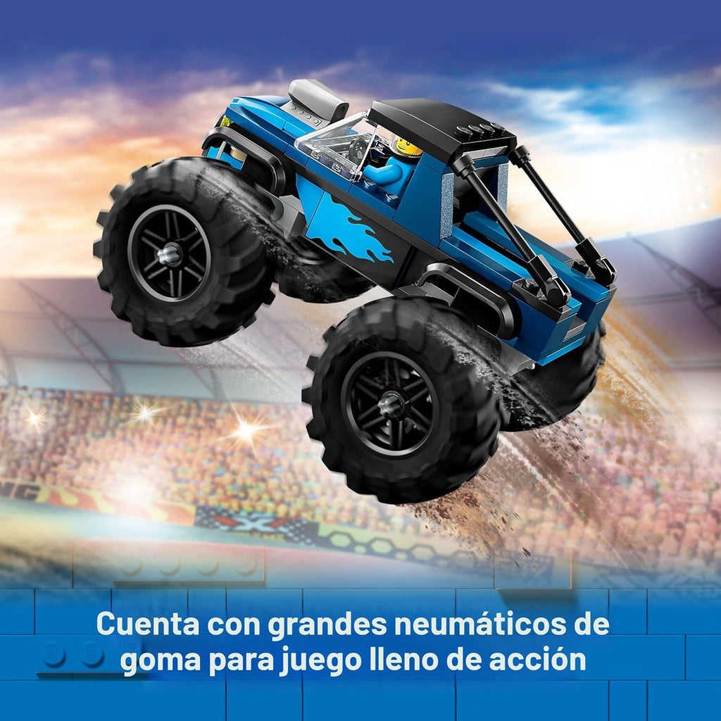 LEGO City Camión Monstruo Azul Fuera de Carretera Juego de Construc...