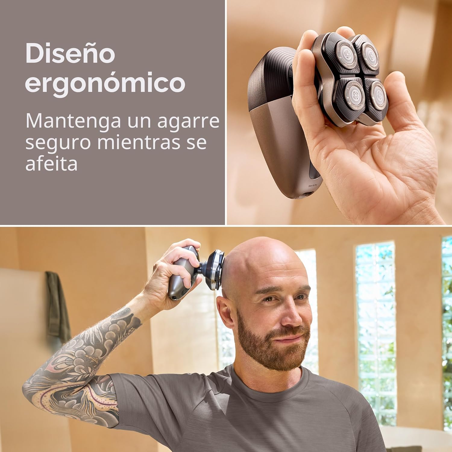 Philips Norelco Head Shaver Pro 9000 Series - Afeitadora de calaver...