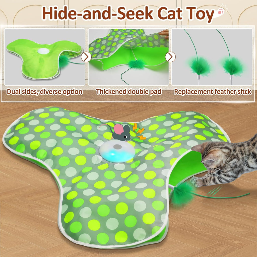 Sofolor Juguete interactivo para gatos, juguetes automáticos para g...