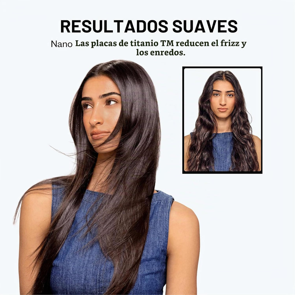 BaBylissPRO Mini plancha plana para el cabello | Plancha plana para...
