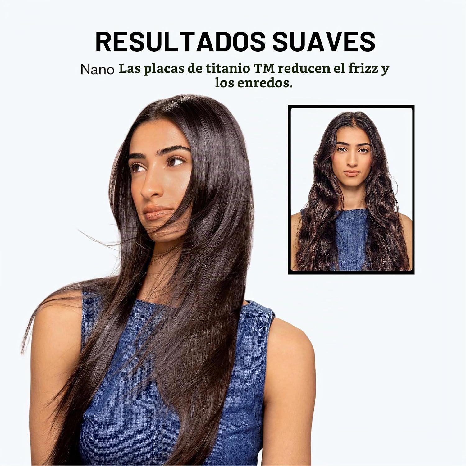 BaBylissPRO Mini plancha plana para el cabello | Plancha plana para...