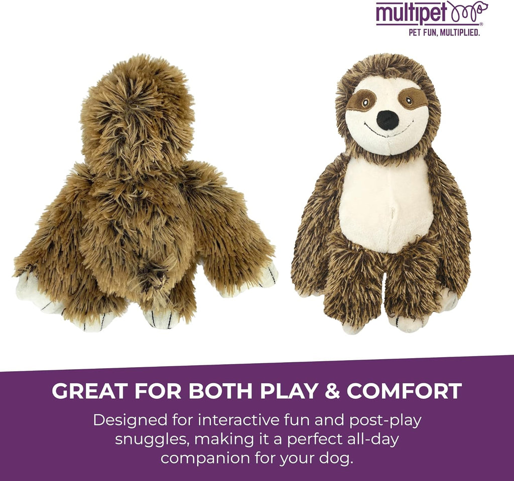 Multipet Bark Buddies Juguete de Peluche de Perezoso para Perros -...
