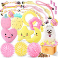 XIUGOAL Juguetes rosados \u200B\u200Bpara cachorros para la dentici...