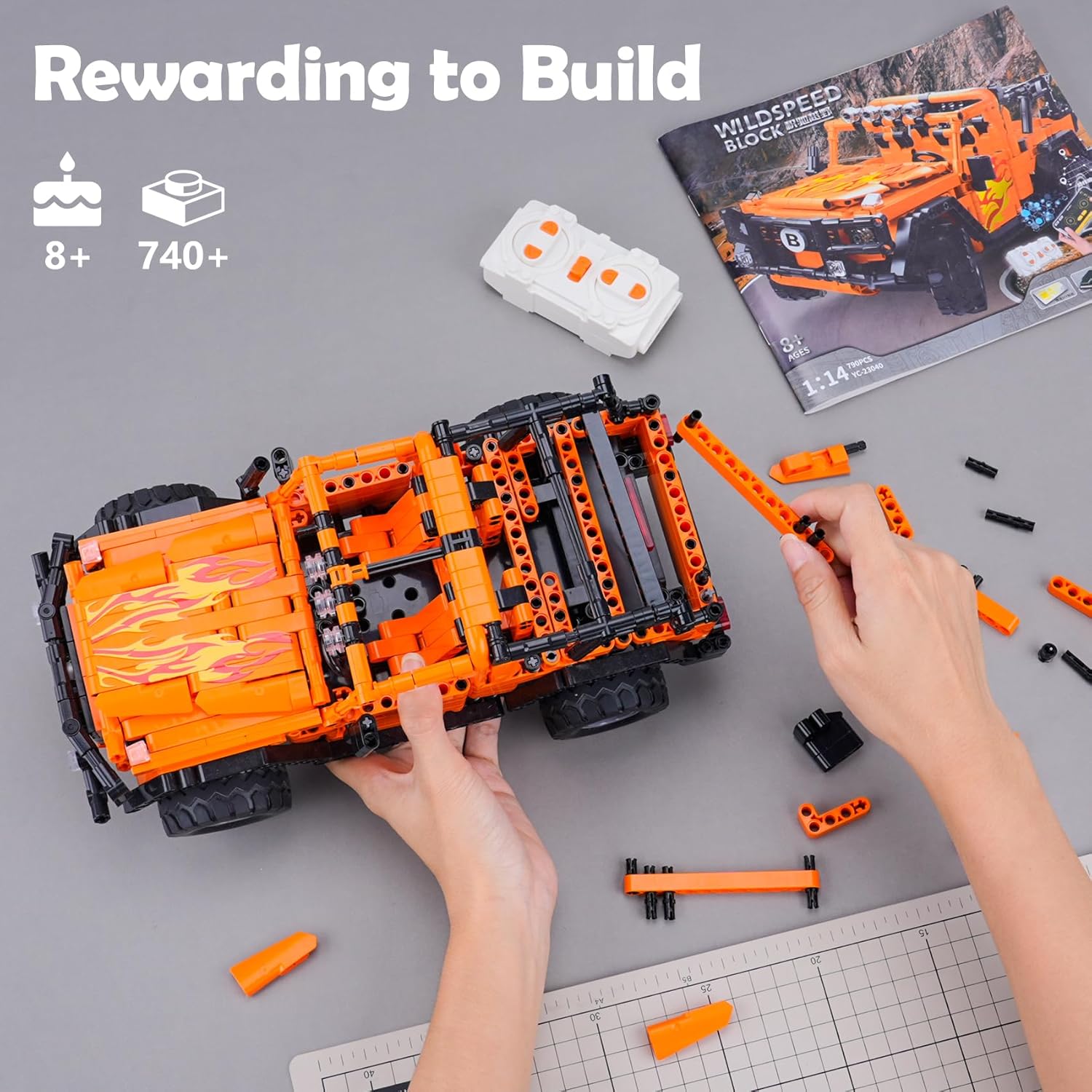 VERTOY Juguetes de construcción STEM para niños y niños, juego de b...