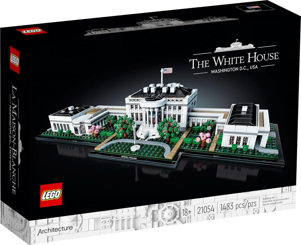 LEGO Colección de arquitectura: The White House 21054 - Kit de cons...