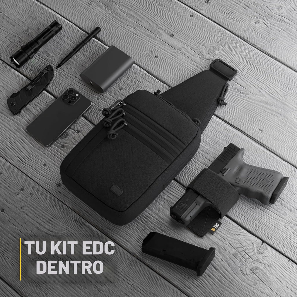 M-Tac CCW - Bolsa de bandolera para hombres y mujeres - Bolso tácti...
