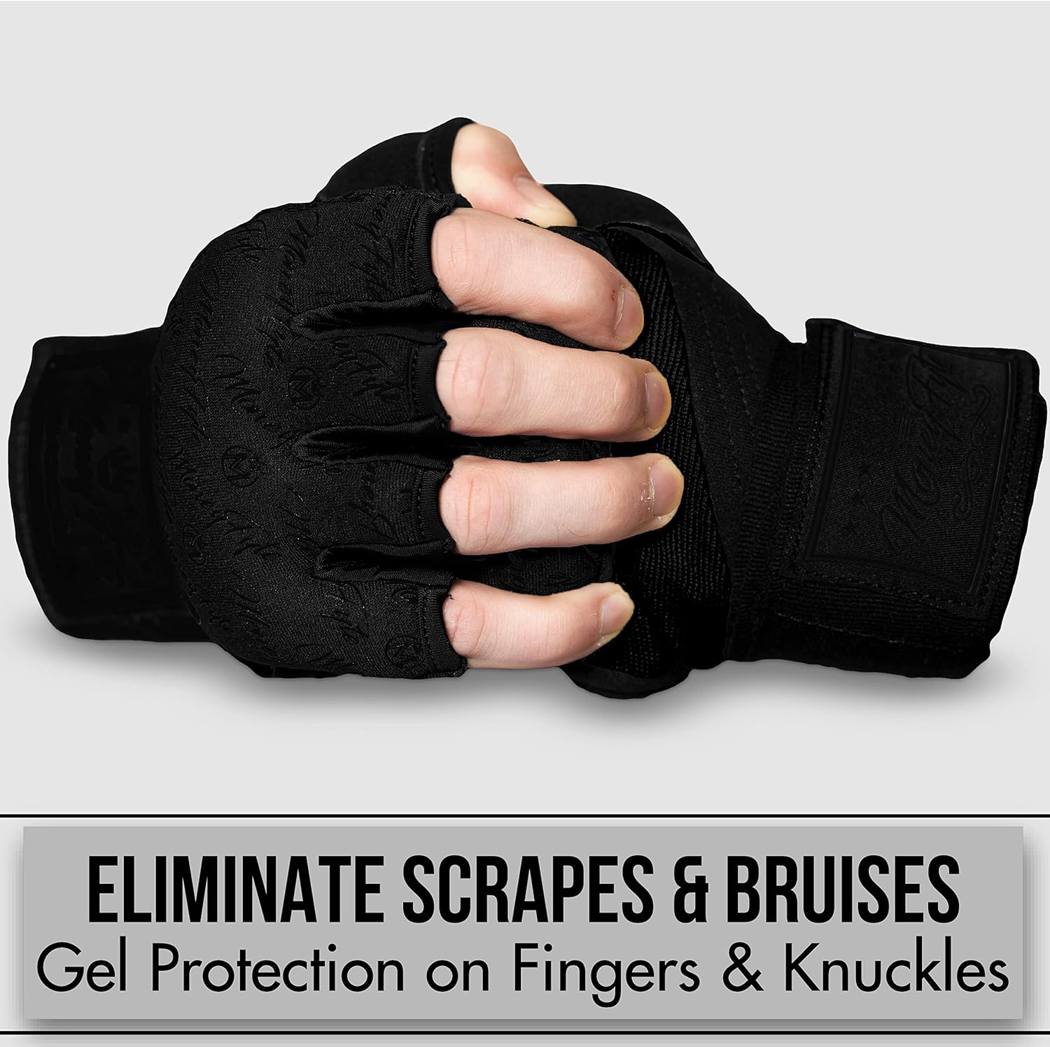 MoneyFyte Quick Gel Boxing Wraps Under Boxing Gloves \u2013 Kickbox...