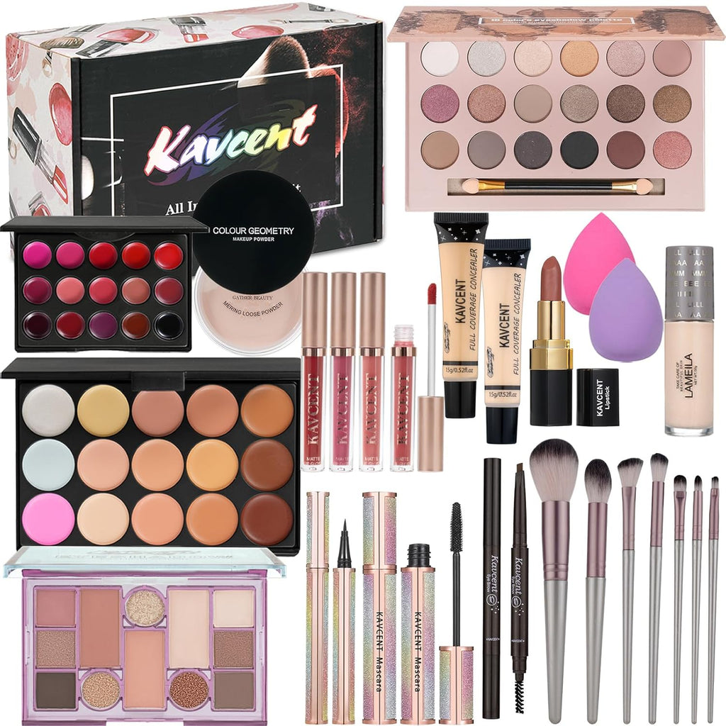 Kit de maquillaje para adolescentes, kits de maquillaje para mujere...