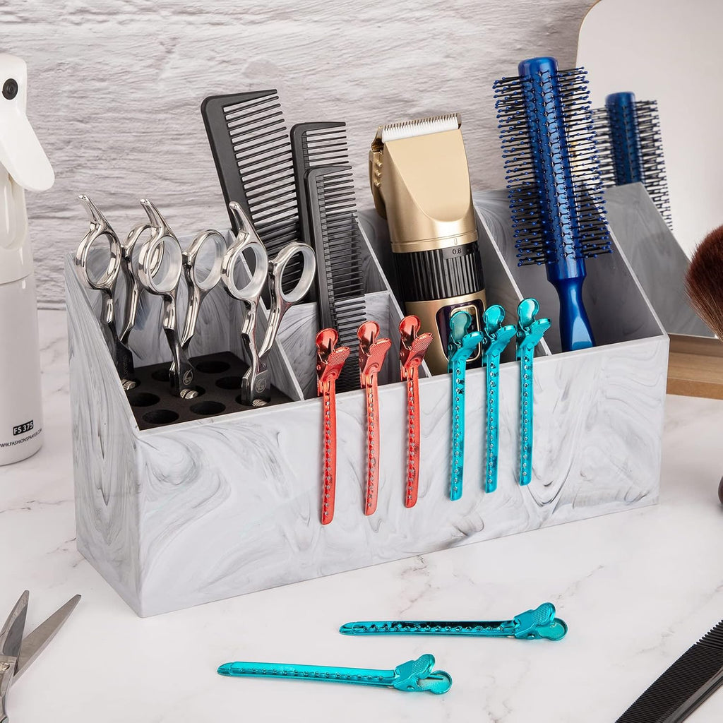 Noverlife Soporte para Tijeras de Peluquería, Organizador de Escrit...