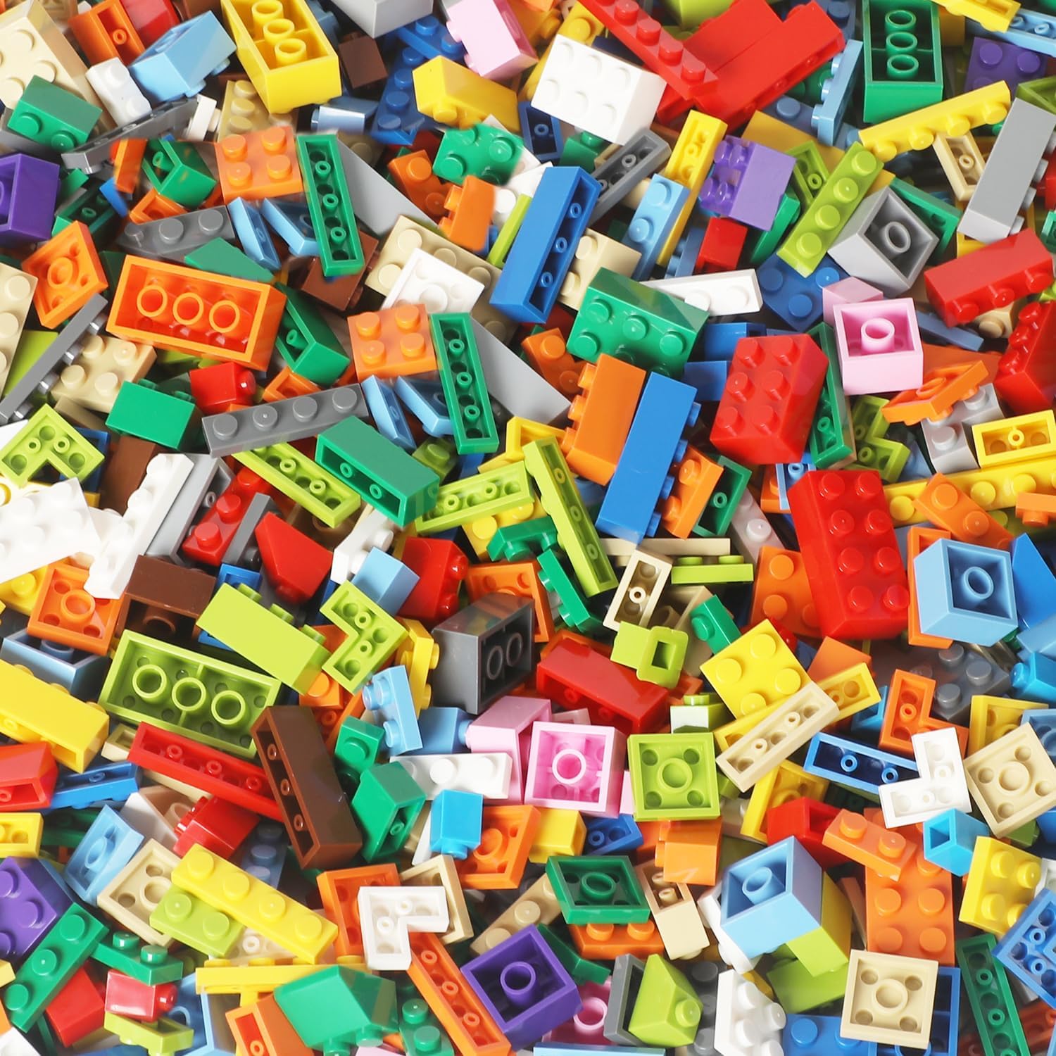 1000 piezas de ladrillos de construcción compatibles con Lego Class...